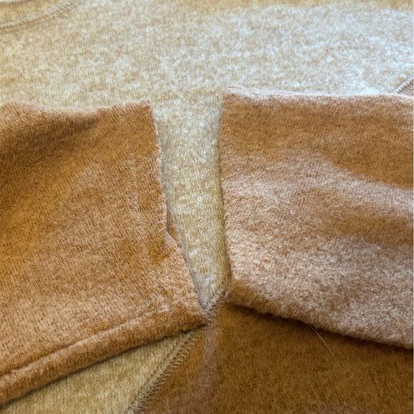 Easel Fall Modern Diagonal Color Block Soft Long Sleeve Sweater - Picture 8 of 15